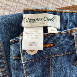 Coldwater Creek Women's Indigo Straight Leg Jeans